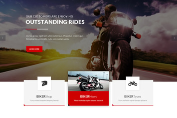 BikersClub - HTML Template