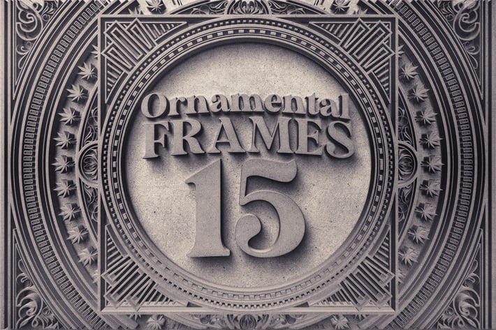 15 Square & Ornamental Frames