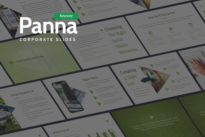 Panna - Fresh and Simple Keynote