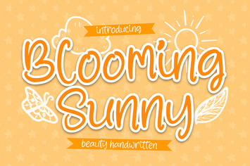 Blooming Sunny Handwritten Font