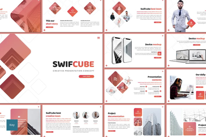 Swiftcube - Keynote Template