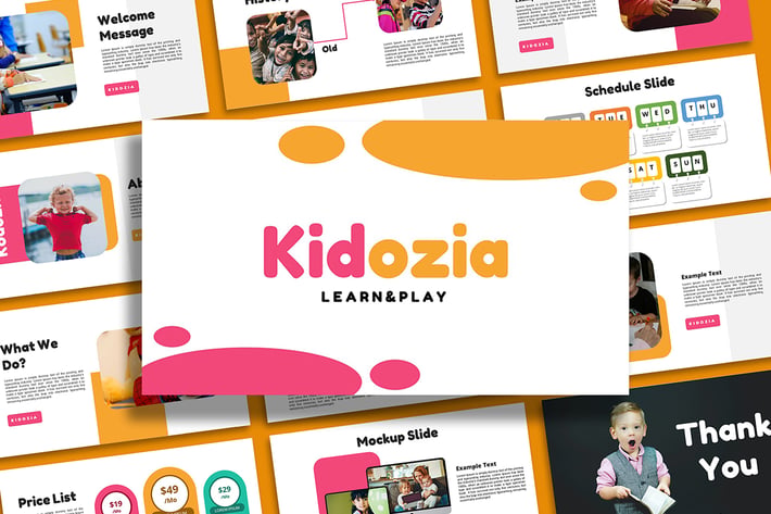 Kidozia - Keynote Template
