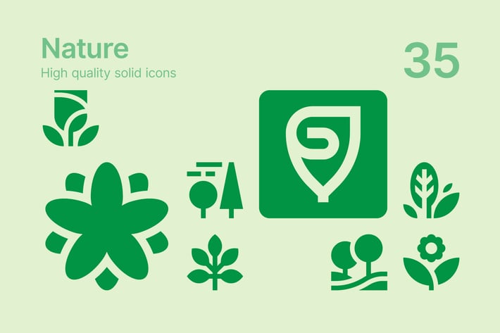 Nature icons