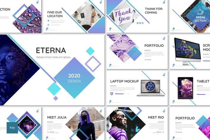 Eterna - Creative Keynote Template