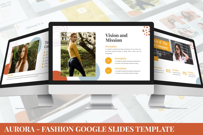 Aurora - Fashion Google Slides Template