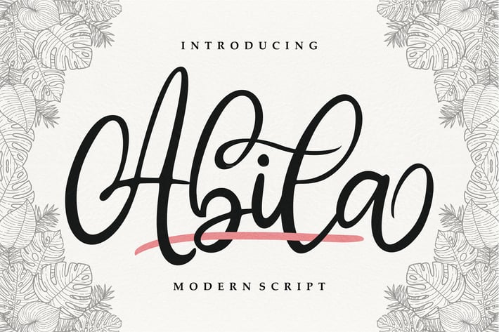 Abila | Modern Script 