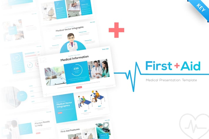 First Aid Medical Keynote Presentation Template