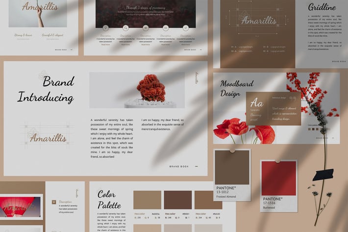 Amarillis - Brandbook Keynote Template