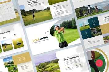 Golf Club & Resort Presentation Template 