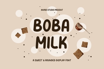 Boba Milk - Sweet & Rounded