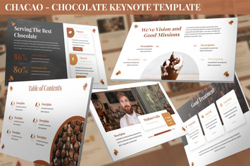Chocao - Chocolate Keynote Template