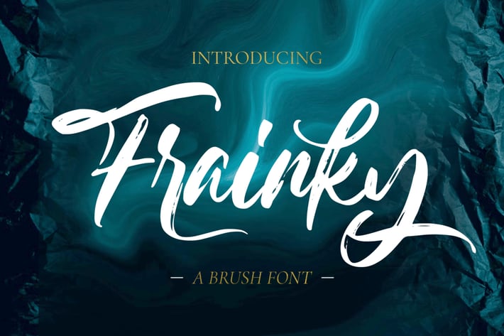 Brush Font