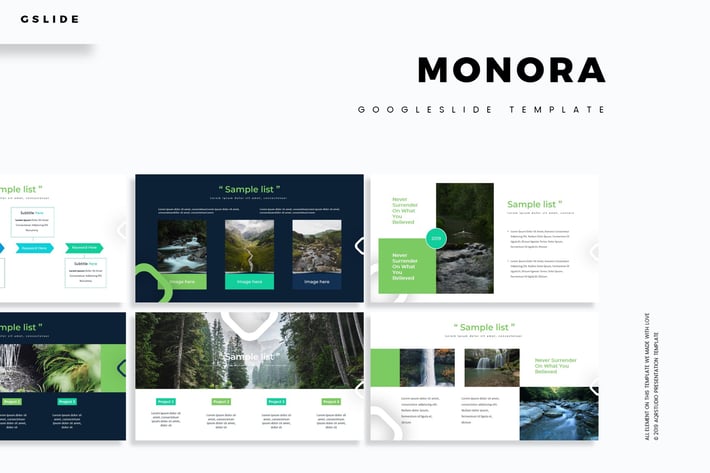 Monora - Google Slides Template