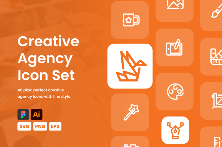 Creative Agency Icon Set