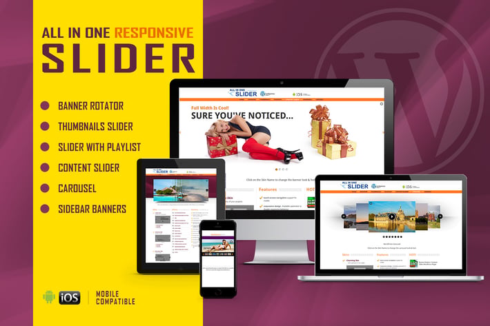  All In One Slider - Responsive WordPress Plugin