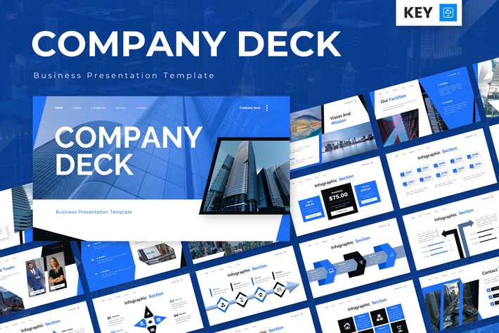Company Deck - Business Keynote Templates