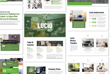 Lucio - Business Template Prensentation