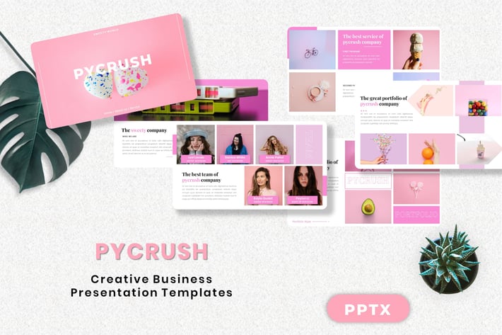 Pycrush – Creative Business PowerPoint Template