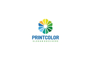 Printing Colors Logo
