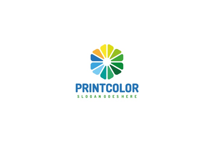 Printing Colors Logo