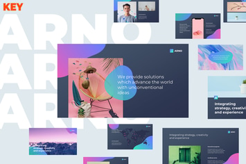 ARNO - Creative and Fresh Keynote Template