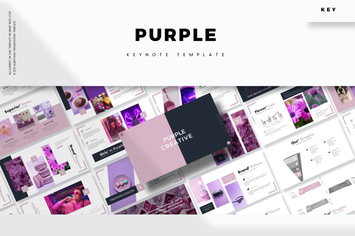 Purple - Keynote Template