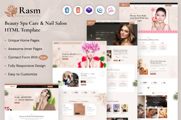 Rasm – Beauty Spa Care & Nail Salon HTML Template