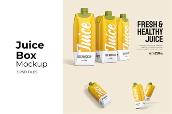 Juice Box - Mockup Vol.2