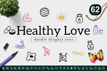 Healthy Love Dingbat