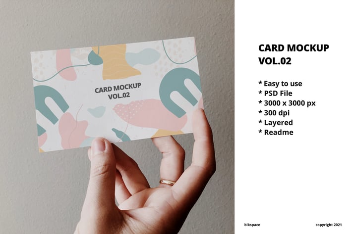 Card Mockup Vol.02