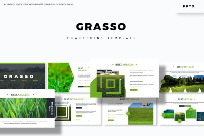 Grasso - Powerpoint Template