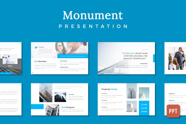 Monument Building Presentation - (PPT)