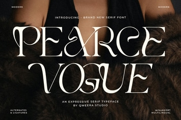Pearce Vogue - Luxury Serif