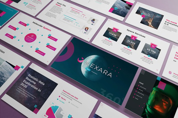 Nexara - Futuristic Powerpoint Template
