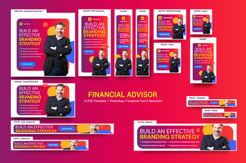 Financial Advisor Banners Ad