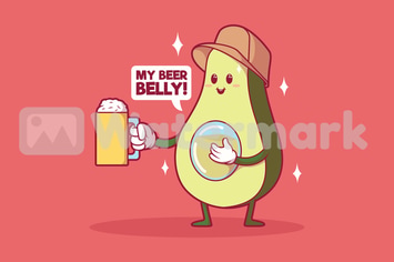 Avocado character