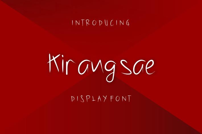 Kirangsae Font