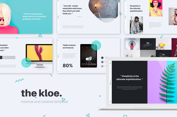 KLOE Minimal & Creative Template (Keynote)