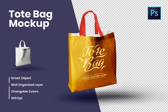 Tote Bag Mockup