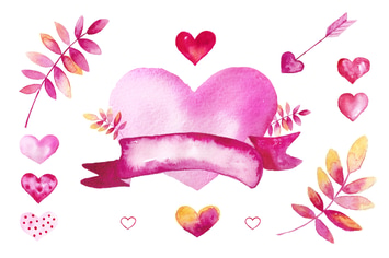 Watercolor Heart
