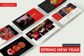 Spring New Year - Powerpoint Template