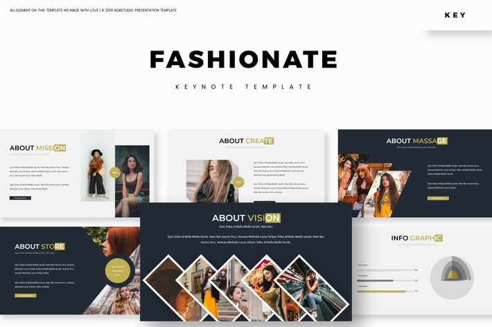 Fishionate - Keynote Template