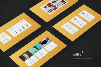 NOTIFY Animated & Creative Template (Keynote)