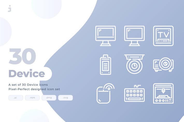30 Device and Technology Icons