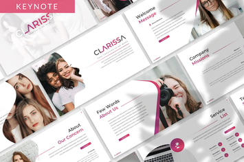 Clarissa - Business Keynote Template