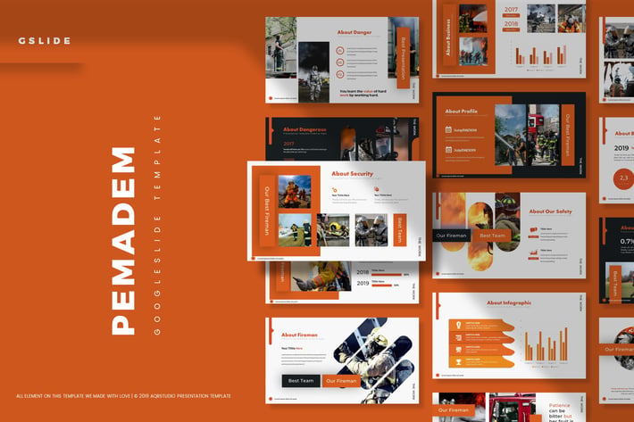 Pemadeem - Google Slides Template
