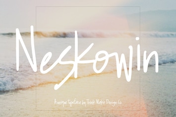 Neskowin Font + Fun Ligatures