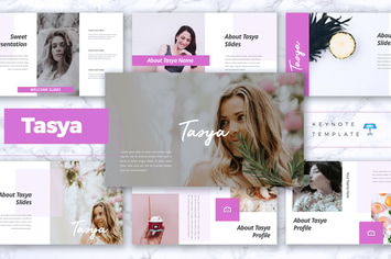 TASYA - Creative Keynote Template
