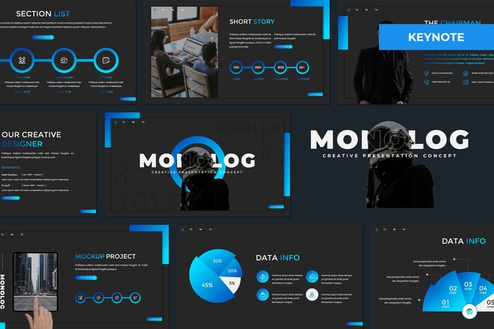 Monolog - Multipurpose Keynote Template