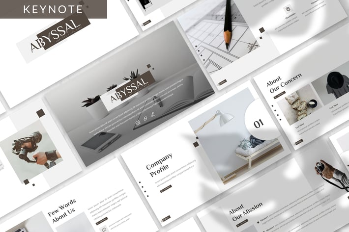 Abyssal - Business Keynote Template
